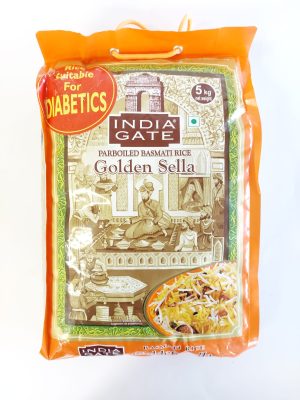 India Gate Golden Sella Basmati Rice 5kg